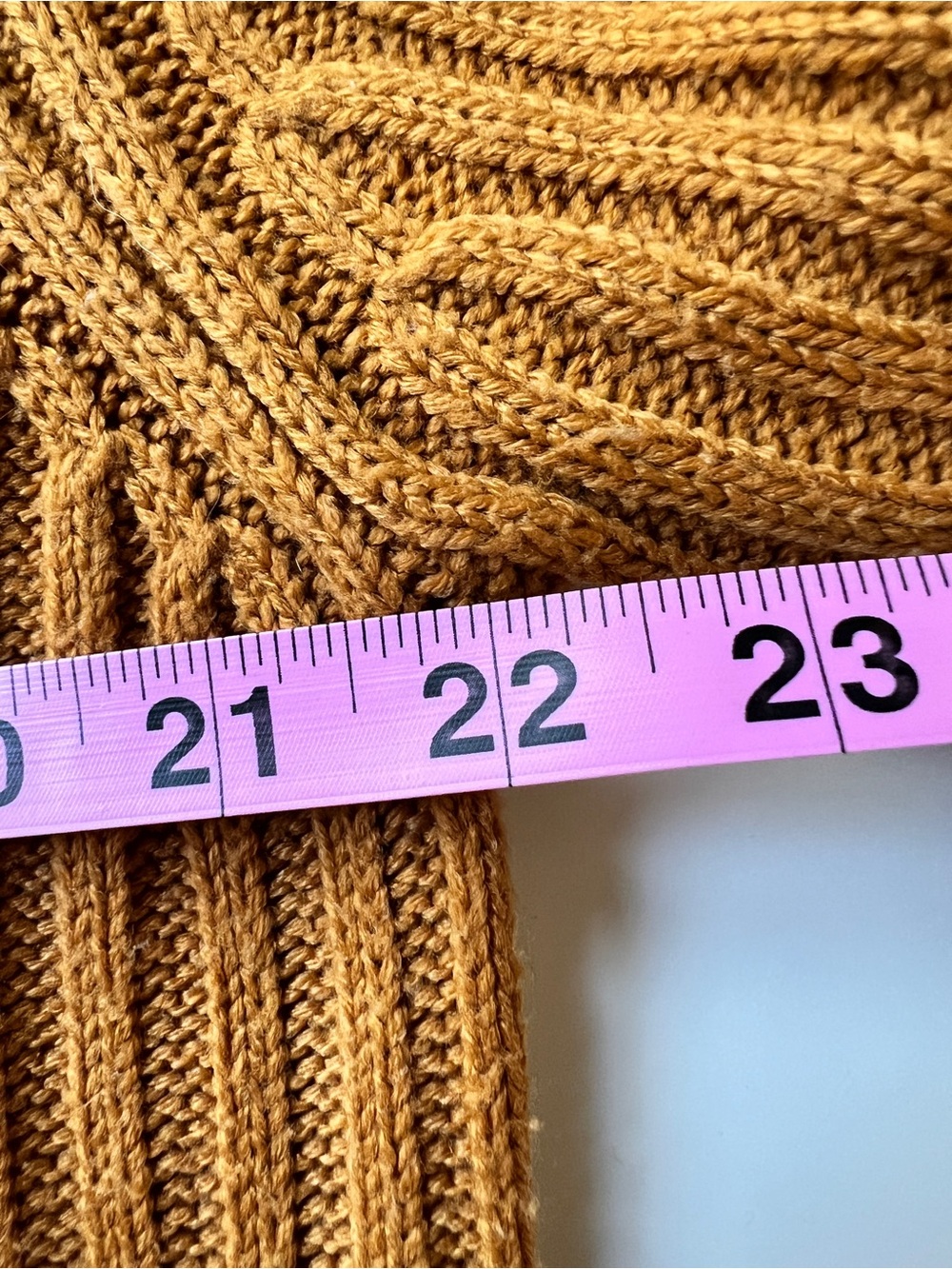 Lulu's Golden Mustard Ribbed Button-Front Cardigan - Picture 7 of 9
